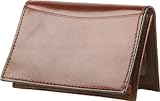 Bosca Mens Old Leather 2 Pocket Card Case with I.D.