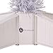 Homegear 6FT Artificial White Christmas Tree Xmas Decoration