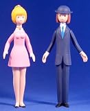 LES AMOUREUX DE PEYNET - 2 FIGURINES - PVC 13 CM