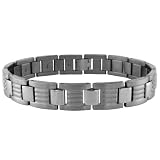 Titanium Men's Link Bracelet, 8.75''