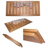 Low Price on New Trademark Oak Black Jack Table Tray Holds 500 Chips 10-5555 High Quality Modern Design, Best Deals