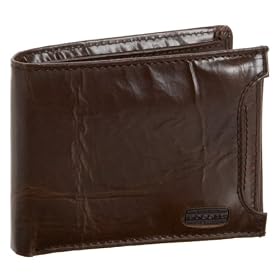 Click here to buy Fossil Mens Two-in-one 'Flyby' Leather Wallet ML4262200.