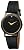 Seiko Men's SKP333 Dress Black Leather Strap Watch by Seiko
