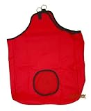 Large Canvas Hay Bag Red