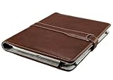 M-Edge Prodigy Leather Kindle Jacket with Hinge (Fits 6" Display, 2nd Generation Kindle), Smooth Mocha Brown