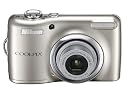 NikonデジタルカメラCOOLPIX L23 シルバー L23SL 1000万画素 広角28mm 光学5倍 2.7型液晶 単3電池対応