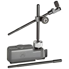 Brown & Sharpe 599-7764 Miti-Mite Heavy-Duty Magnetic Base, Ball and Socket Post, 0.75" Height, 1.25" Width, 4" Length