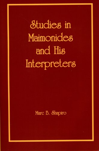 Studies in Maimonides and His Interpreters under Philosophy in The Books Store