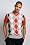 Supima Cotton Argyle Sweater Vest