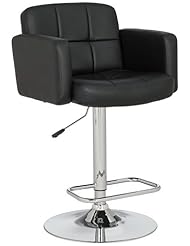 From Amazon.com. Click for details:
 Furniture: Trek Large Adjustable Height Black Bar Stool - Universal Lighting and Decor Furniture: Trek Large Adjustable Height Black Bar Stool - Universal Lighting and Decor