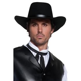 Smiffy's Western Authentic Gunslinger Hat