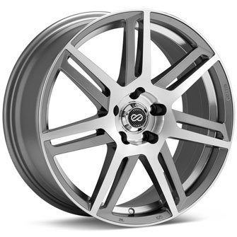 Enkei ALETTA Silver Machine (17x7.5 +38 5x114.3) 