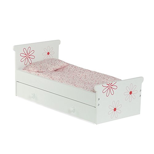 Doll Bed Trundle Fits American Girl Dolls |18