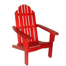 Adirondack Chair - Red by 