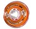 Rink Rat 2007 Hot Shot XX Grip White and Translucent Orange 59mm Inline Wheel