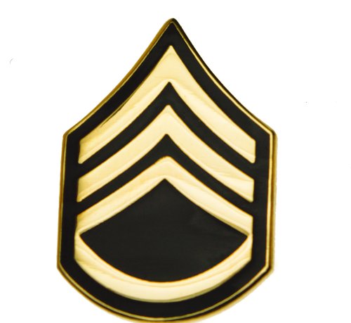 Staff Sergeant E6 Sgt SSgt US Army Rank pin