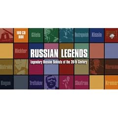 Les L�gendaires Solistes Russes Du XX�me Si�cle (Coffret 100 CD)