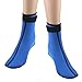 RTDEP 3MM Neoprene Socks Diving Socks Resistant Scuba Snorkeling Water Socks For Beach Swim Boarding (Blue, M)