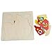 LandFox Toy,Wooden Puzzle Educational Developmental Baby Kids Training Toy