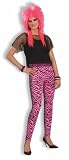 Womens Pink Zebra Stir-Up Pants
