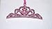 Pink Jeweled Princess Crown Christmas Ornament