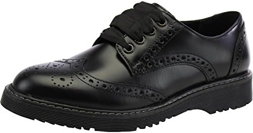 Angry Angels Impulsive Black Leather 37 M EU / 5 M US Big Kid