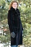 Women's Sheared Mink DeGrade with Chinchilla Collar