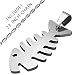 Stainless Steel Fish Bone Pendant Necklace with 23 Inch Chain