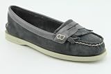 Sperry Top-Sider Women's Avery Penny Loafers,Graphite Suede/Patent,9 M US
