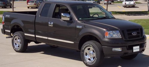 Chrome Trim Exterior Kit for Ford F150 XLT/FX4/Lariat 2004-08 2DOOR With Key Pad by Putco