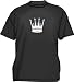 Kings Crown TRIDENT STYLE LOGO Men's Tee Shirt in 12 colors Small thru 6XL