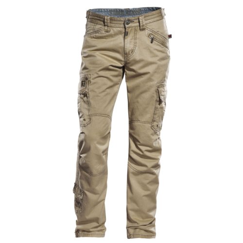 Timezone Herren Hose/ Lang 26-0243, Gr. 36/30, Beige (6036 sand) Preisvergleich