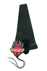 Premium Fender Guitar Strap - Heart