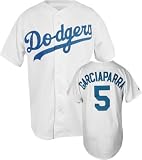 Nomar Garciaparra Los Angeles Dodgers Home White MLB Replica Jersey