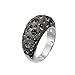 Oliver Weber Ring Blame rhod. black diamond S