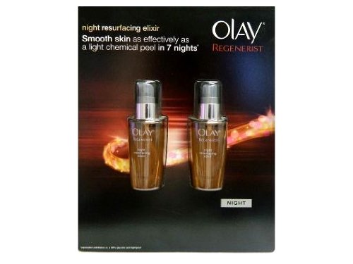  Olay Regenerist Night Resurfacing Elixir, 1.7 OZ (2 Pack) 