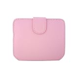 Skque Garmin 3.5 inch Leather Pink Case