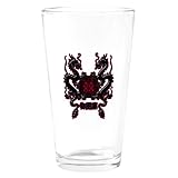 IMAGE OF Pint Drinking Glass Two Chinese Dragons