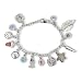 Sterling Silver Charm Bracelet by Sajen, 9