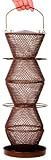 No/No Bronze Five Tier Bird Feeder  BZ500333