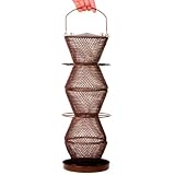 No/No BZ500333 Bronze Five Tier Birdfeeder