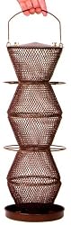 No/No BZ500333 Bronze Five Tier Birdfeeder