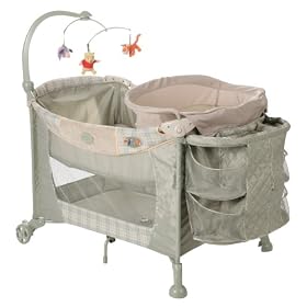 Disney Baby Care Center Play Yard Featuring Pooh Characters, Ambrosia