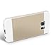 Galaxy S6 Edge Case, OBLIQ [Slim Meta][White/Gold] Thin Bumper Fit Armor Scratch Resist Metallic Finish Dual Layered Heavy Duty Hard Protection Hybrid High Quality Case (for Samsung Galaxy S6 Edge)