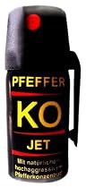 KO Pfefferspray mit Sprühstrahl 40ml