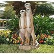 Family of Meerkats statue home garden sculpture New - large (The Digital Angel)