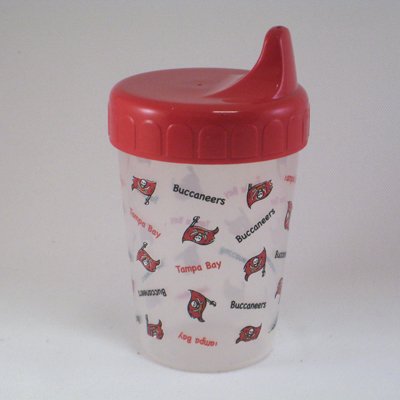 TAMPA BAY BUCCANEERS NO SPILL PROOF CUP 8OZ - RED