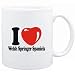 Mug White " I LOVE Welsh Springer Spaniels " Dogs