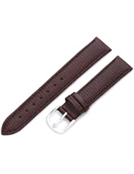 Hadley-Roma Womens LSL725RB 150 15-mm Brown Java Lizard Grain Watch Strap