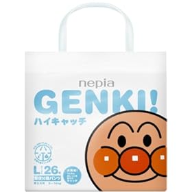 nepia GENKI�I �n�C�L���b�`�p���c L26���~6�i156���j